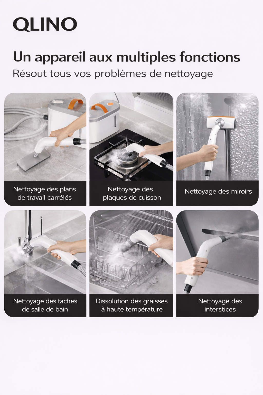 Nettoyeur Vapeur QlinSteam 1